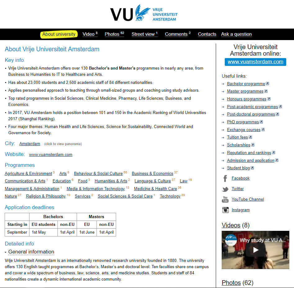 About VU