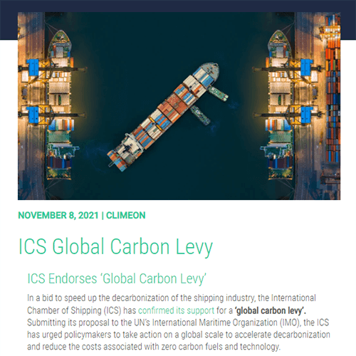 ICS Global Carbon Levy