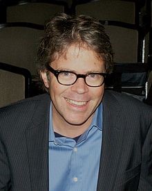  Writer and essayist, Jonathan Franzen, is pictured at the National Book Critics Circle awards.