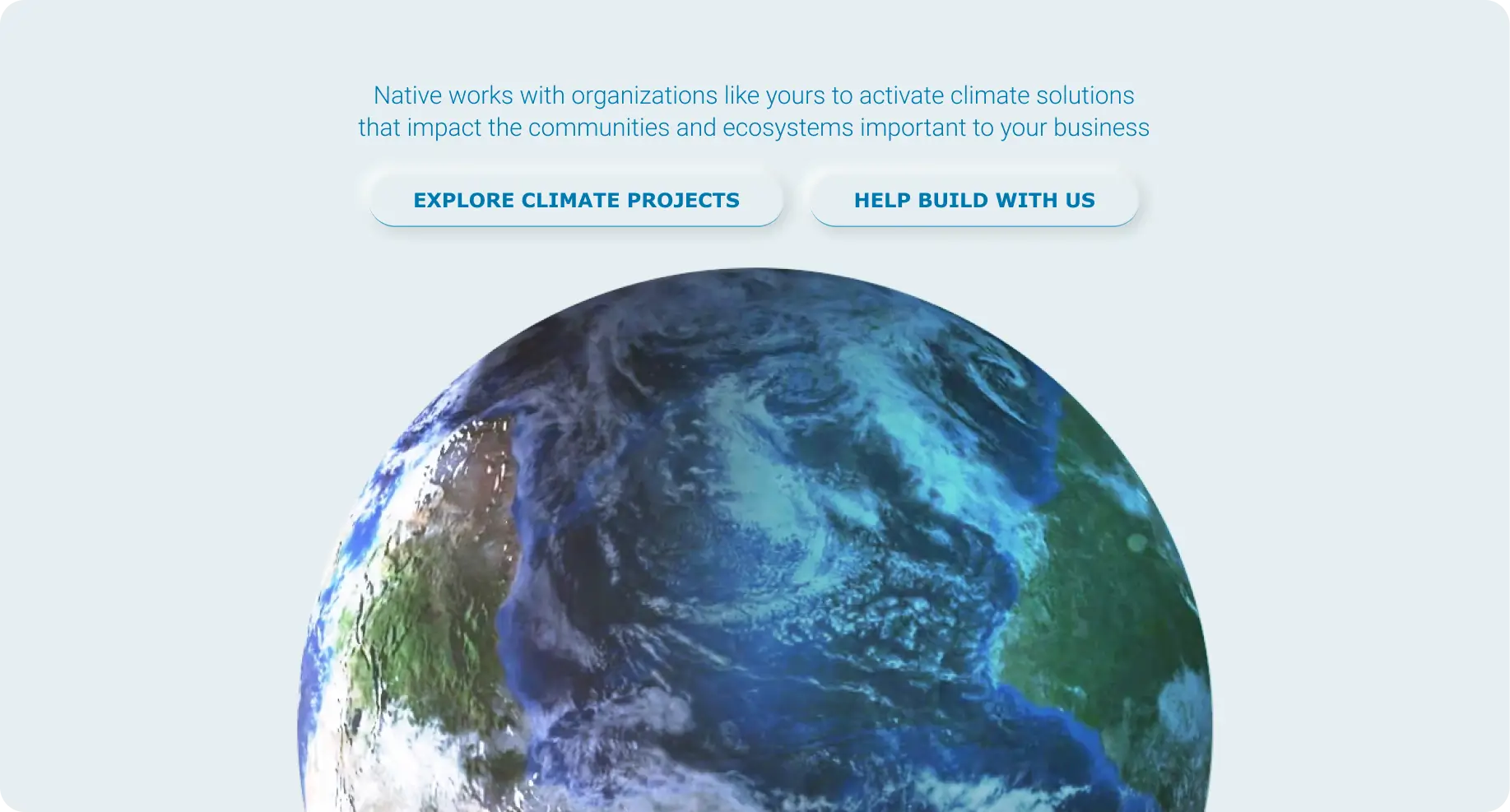 Native works with organizations like yours to activate climate solutions that impact the communities and ecosystems important to your business